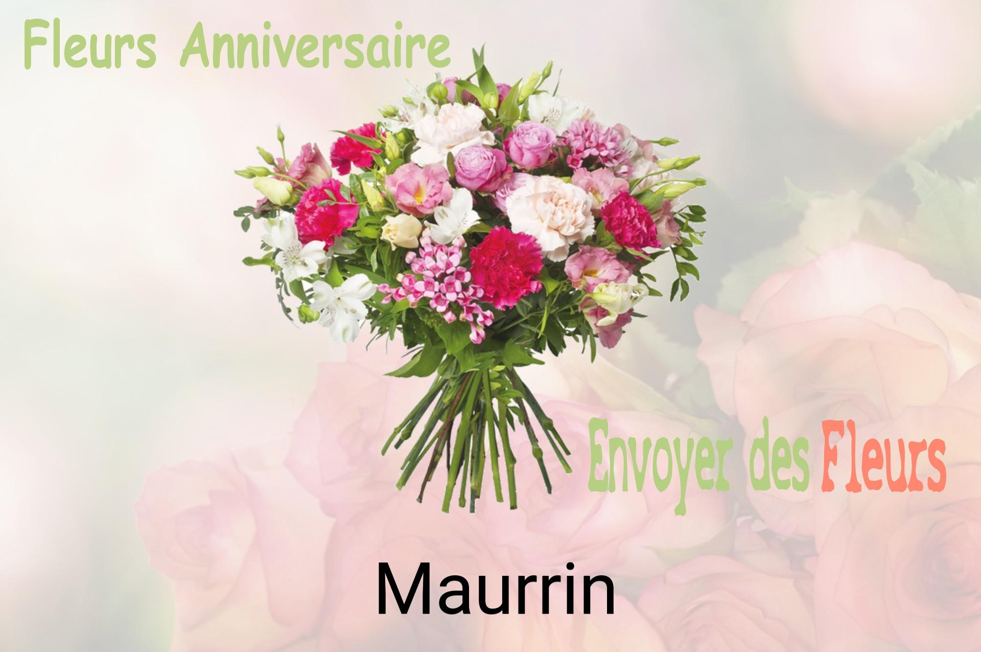 Bouquet de fleurs d’anniversaire livré à Maurrin